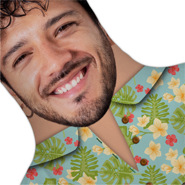 Hawaiian Print Shirt Persona Pillow