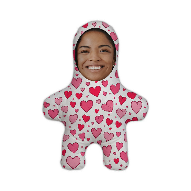 Hearts Pattern Onesie Shrunkies